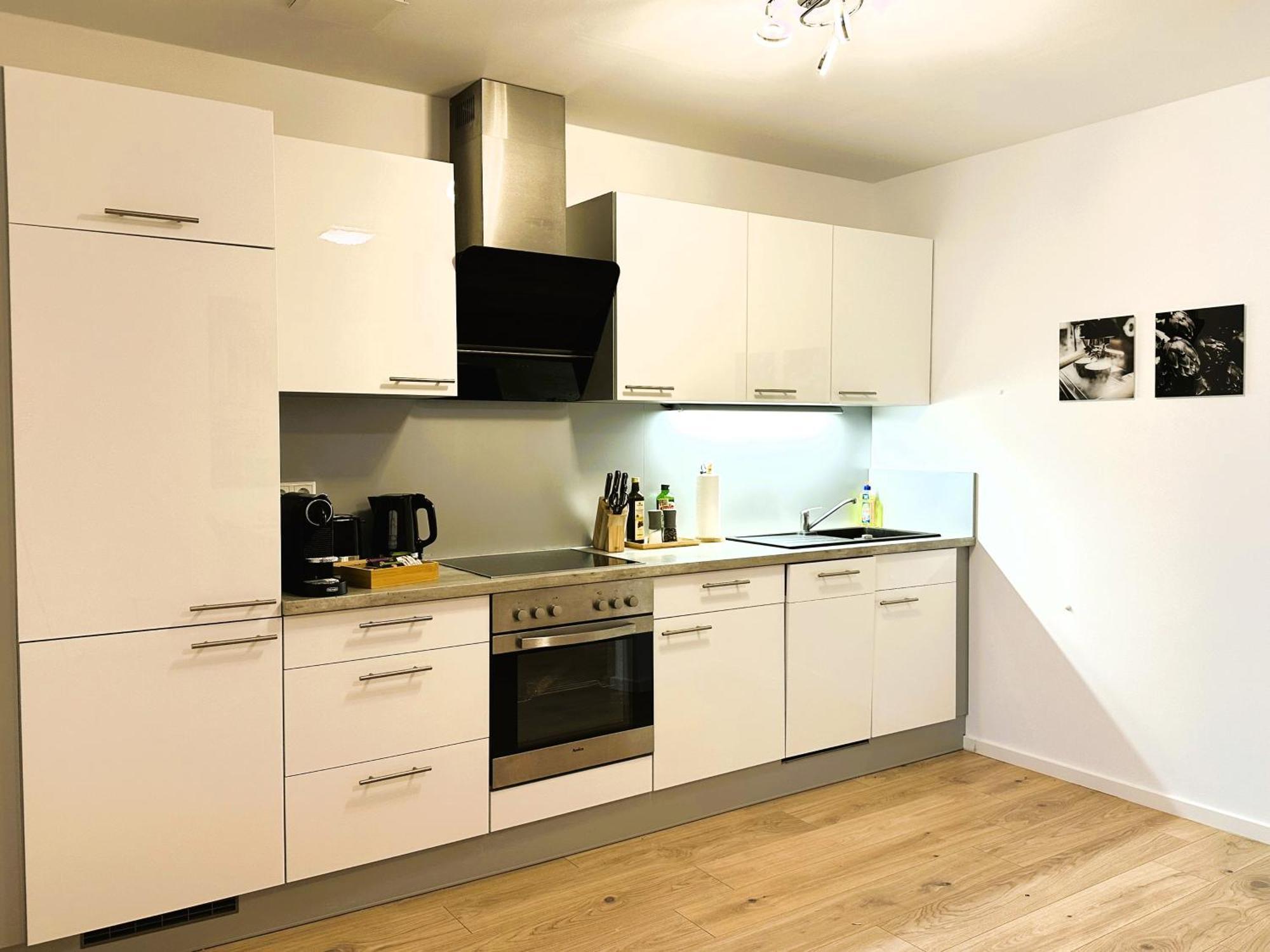 Bohnapartments - Nordkap-Suiten - Gratis Parkplatz - Moderner Neubau - Erdgeschoss - Fussbodenheizung Эрфурт Номер фото