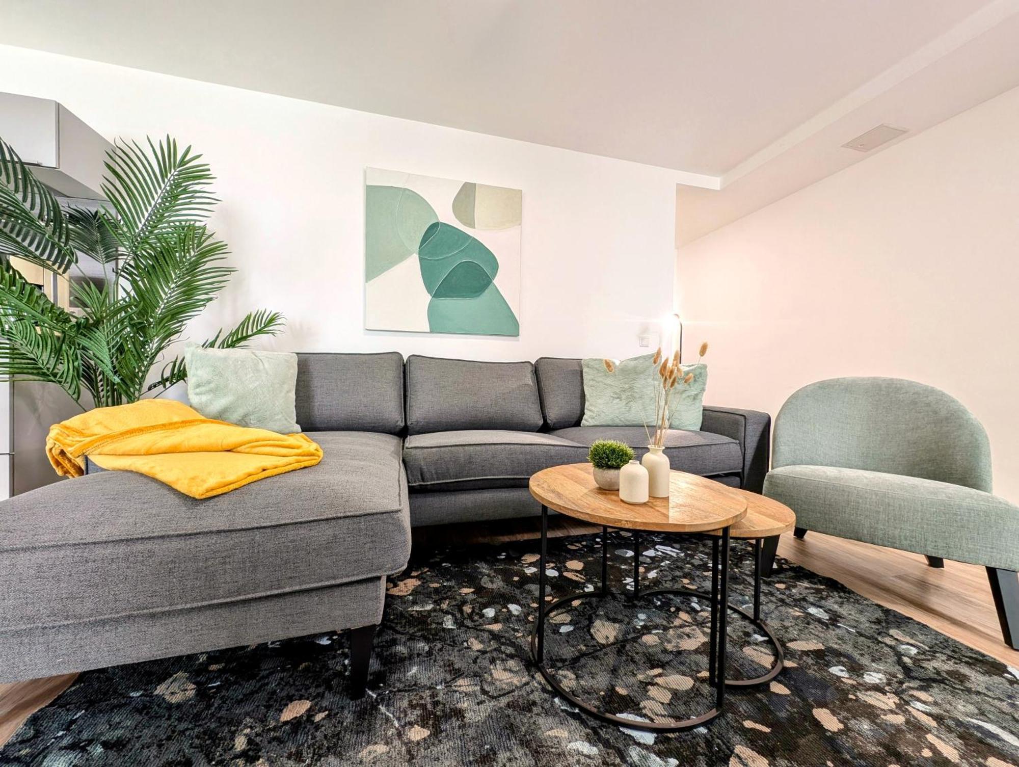 Bohnapartments - Nordkap-Suiten - Gratis Parkplatz - Moderner Neubau - Erdgeschoss - Fussbodenheizung Эрфурт Экстерьер фото