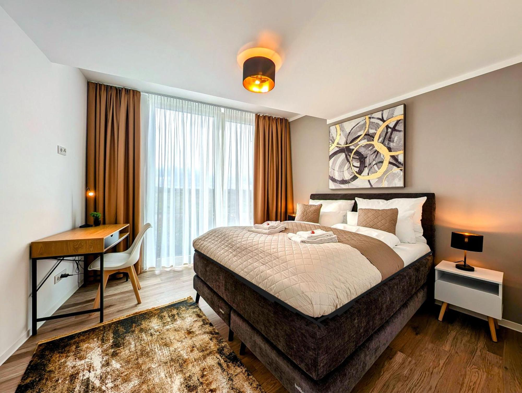 Bohnapartments - Nordkap-Suiten - Gratis Parkplatz - Moderner Neubau - Erdgeschoss - Fussbodenheizung Эрфурт Экстерьер фото