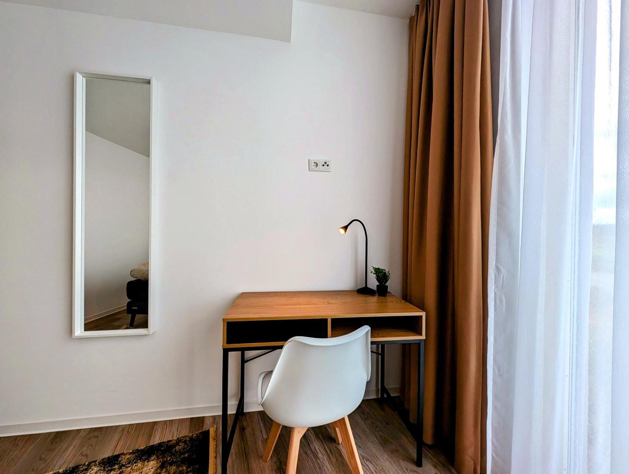Bohnapartments - Nordkap-Suiten - Gratis Parkplatz - Moderner Neubau - Erdgeschoss - Fussbodenheizung Эрфурт Экстерьер фото