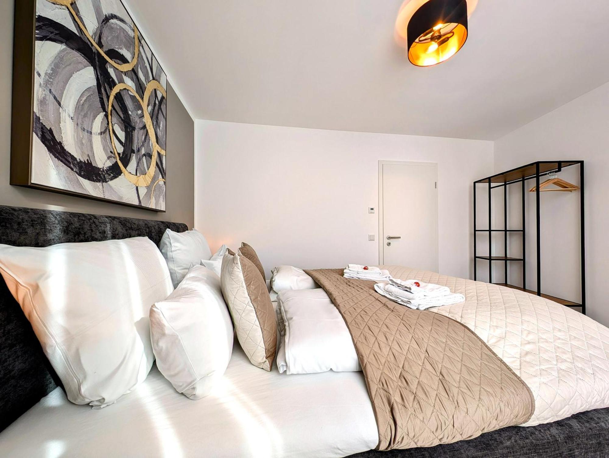 Bohnapartments - Nordkap-Suiten - Gratis Parkplatz - Moderner Neubau - Erdgeschoss - Fussbodenheizung Эрфурт Номер фото
