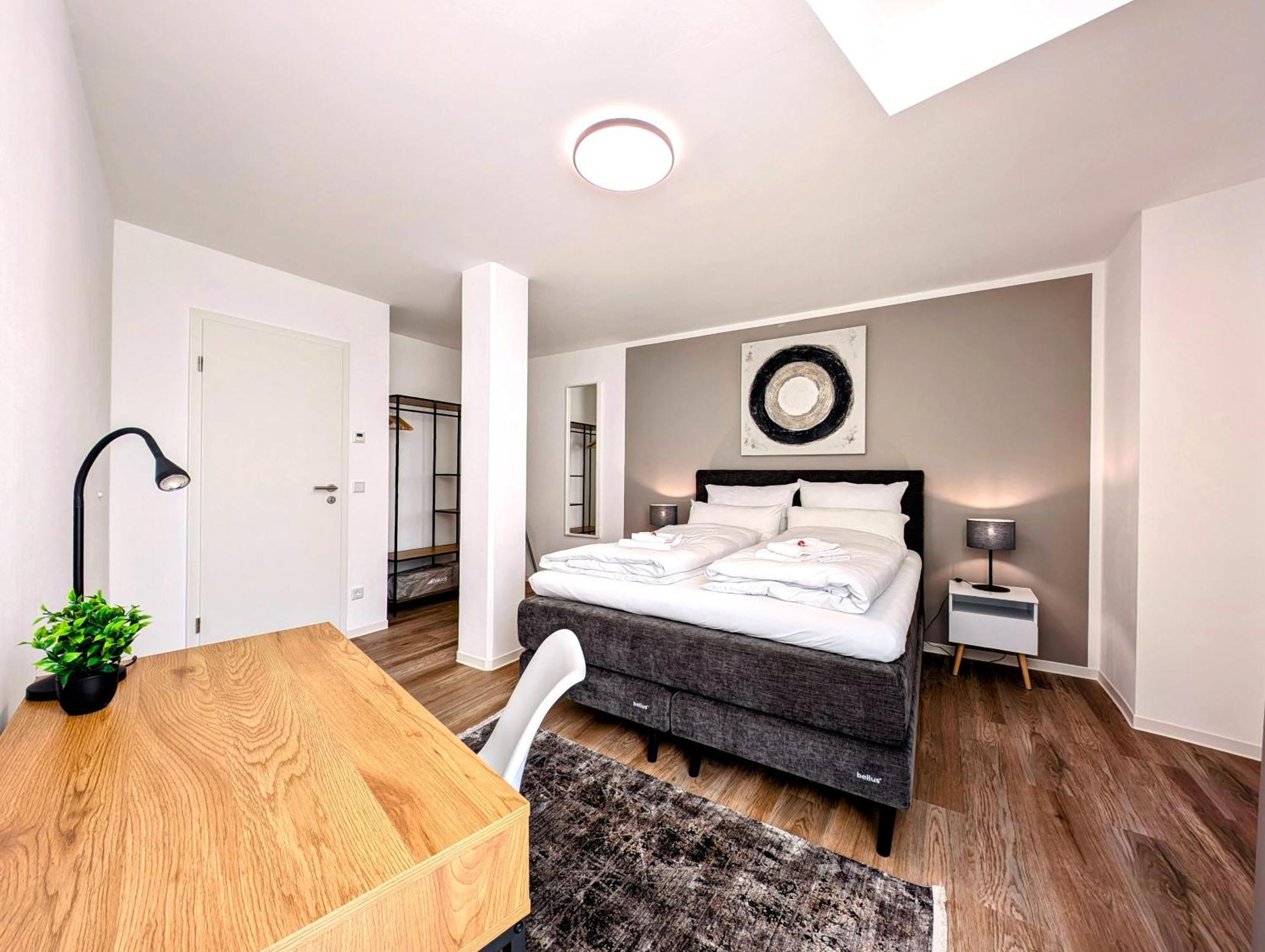 Bohnapartments - Nordkap-Suiten - Gratis Parkplatz - Moderner Neubau - Erdgeschoss - Fussbodenheizung Эрфурт Экстерьер фото