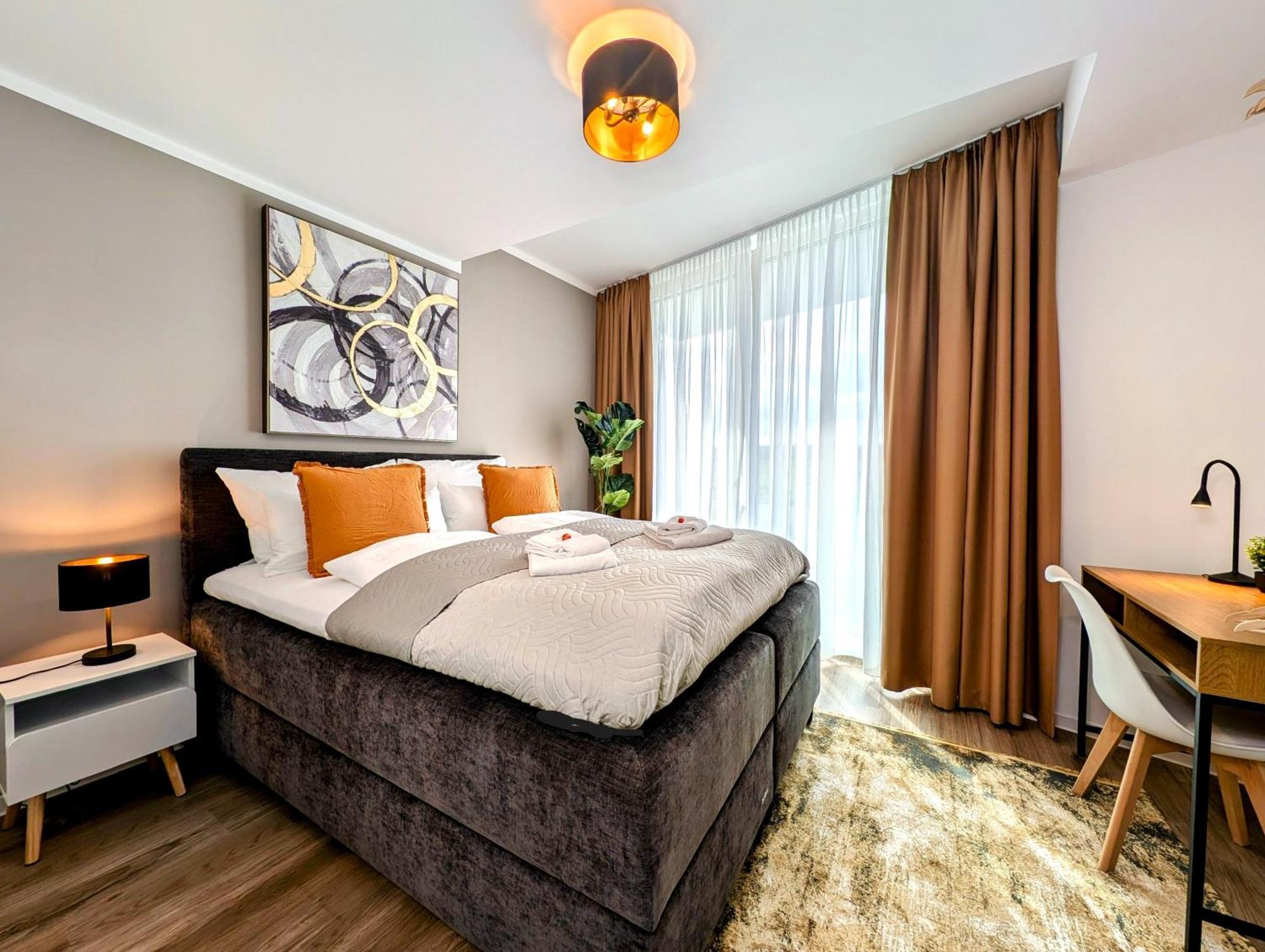 Bohnapartments - Nordkap-Suiten - Gratis Parkplatz - Moderner Neubau - Erdgeschoss - Fussbodenheizung Эрфурт Экстерьер фото