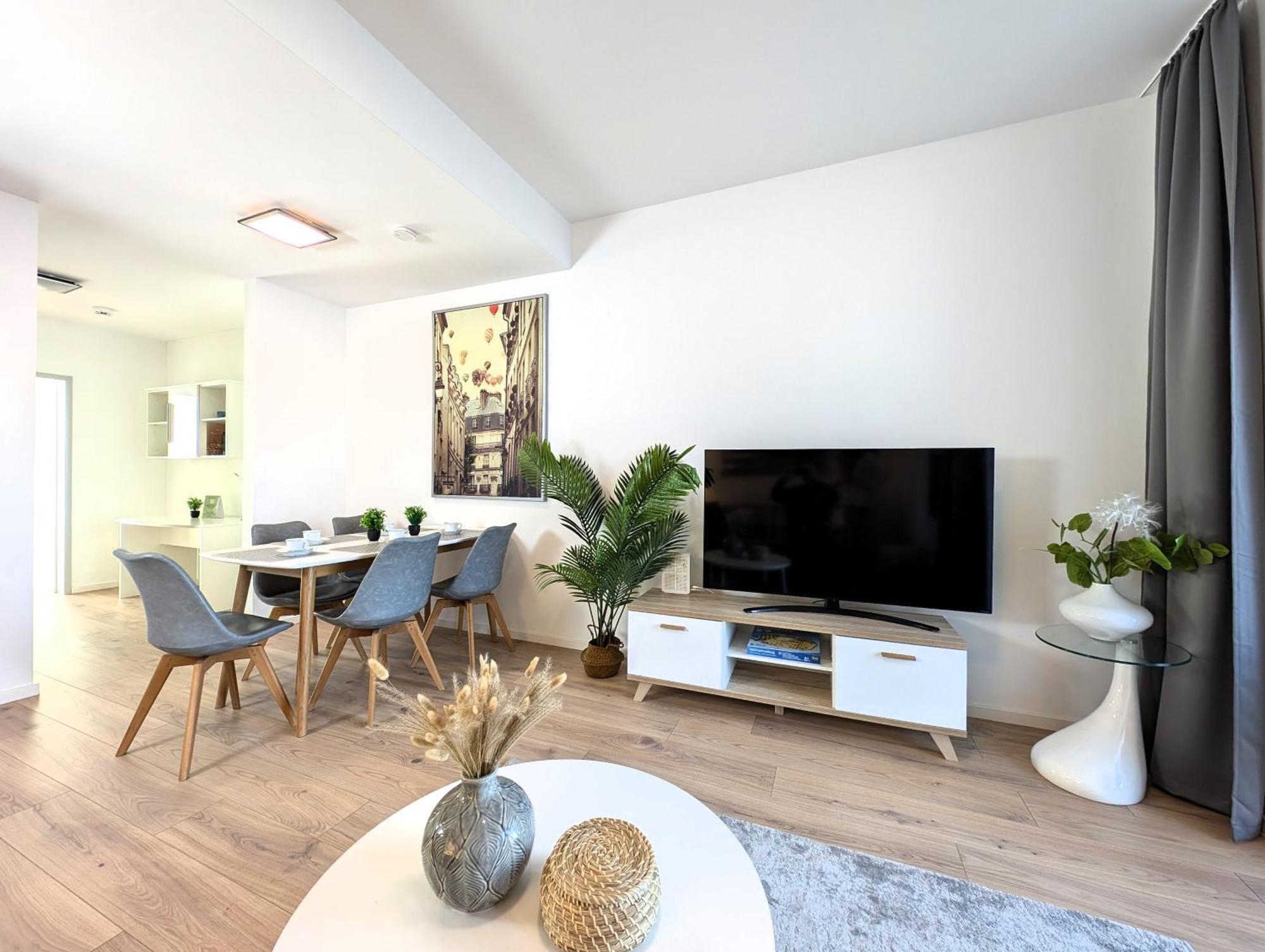 Bohnapartments - Nordkap-Suiten - Gratis Parkplatz - Moderner Neubau - Erdgeschoss - Fussbodenheizung Эрфурт Экстерьер фото