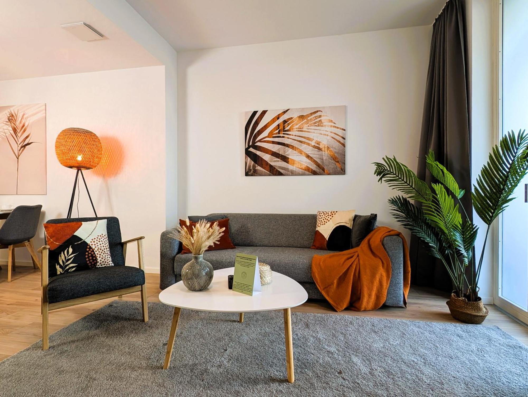 Bohnapartments - Nordkap-Suiten - Gratis Parkplatz - Moderner Neubau - Erdgeschoss - Fussbodenheizung Эрфурт Экстерьер фото