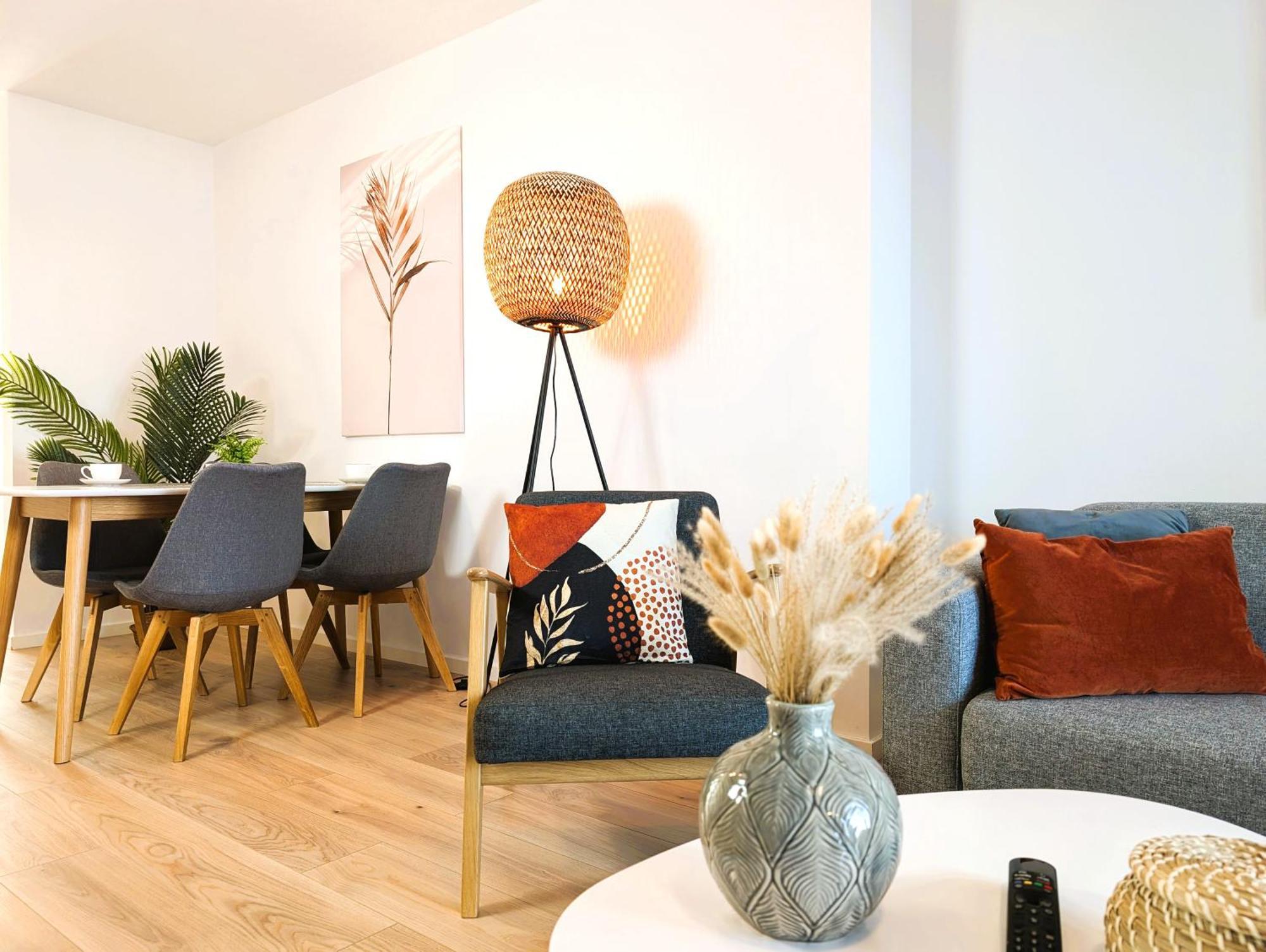 Bohnapartments - Nordkap-Suiten - Gratis Parkplatz - Moderner Neubau - Erdgeschoss - Fussbodenheizung Эрфурт Экстерьер фото