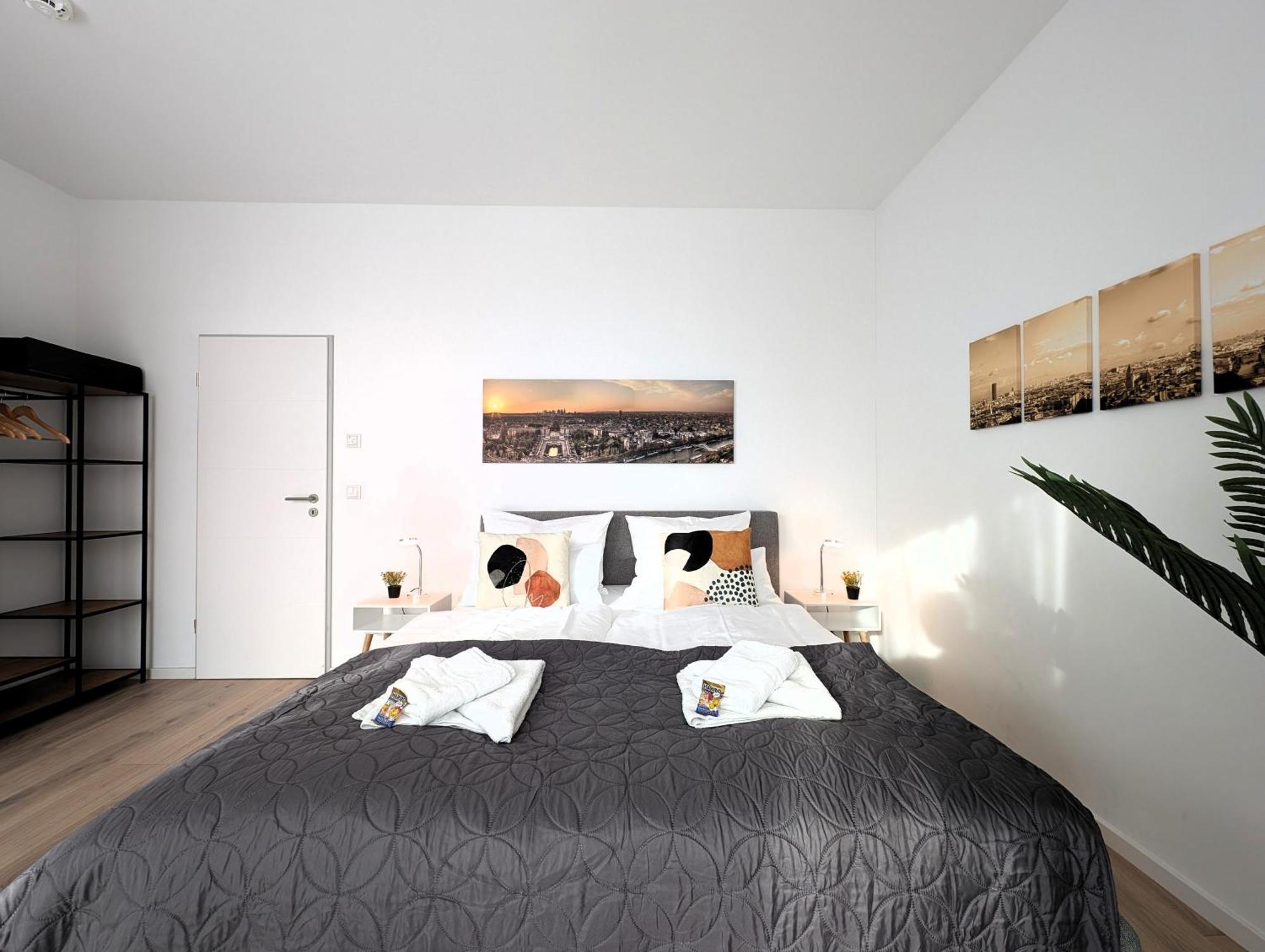 Bohnapartments - Nordkap-Suiten - Gratis Parkplatz - Moderner Neubau - Erdgeschoss - Fussbodenheizung Эрфурт Экстерьер фото