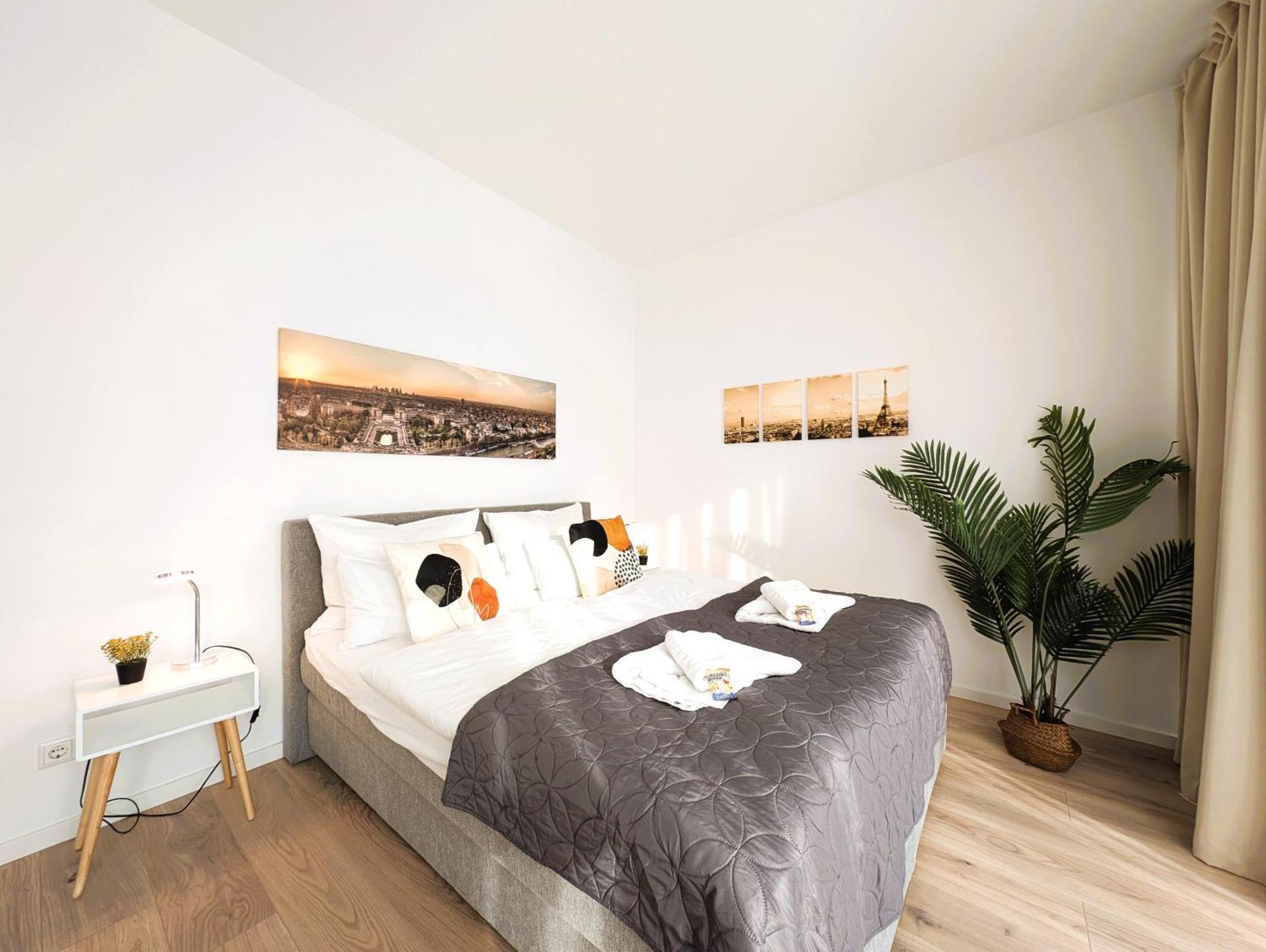 Bohnapartments - Nordkap-Suiten - Gratis Parkplatz - Moderner Neubau - Erdgeschoss - Fussbodenheizung Эрфурт Экстерьер фото